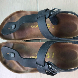 버켄스탁 지제 블랙 샌들 265