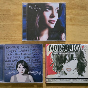 CD 음반 Norah Jones 노라 존스 앨범 3장