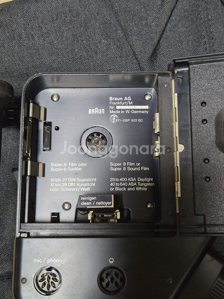 브라운 8mm 카메라 nizo4080--4