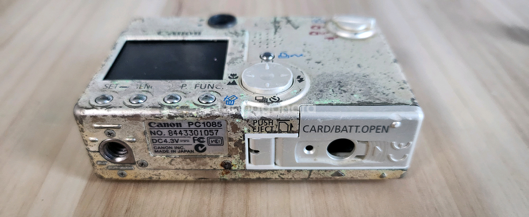 CANON 익서스 2S 청동기시대 버전 디지털카메라--4