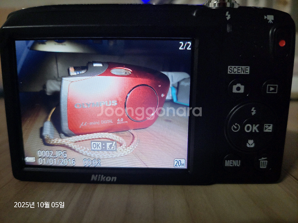NIKON COOLPIX A100 빈티지 디지털카메라--6