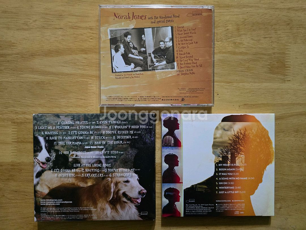 CD 음반 Norah Jones 노라 존스 앨범 3장--3