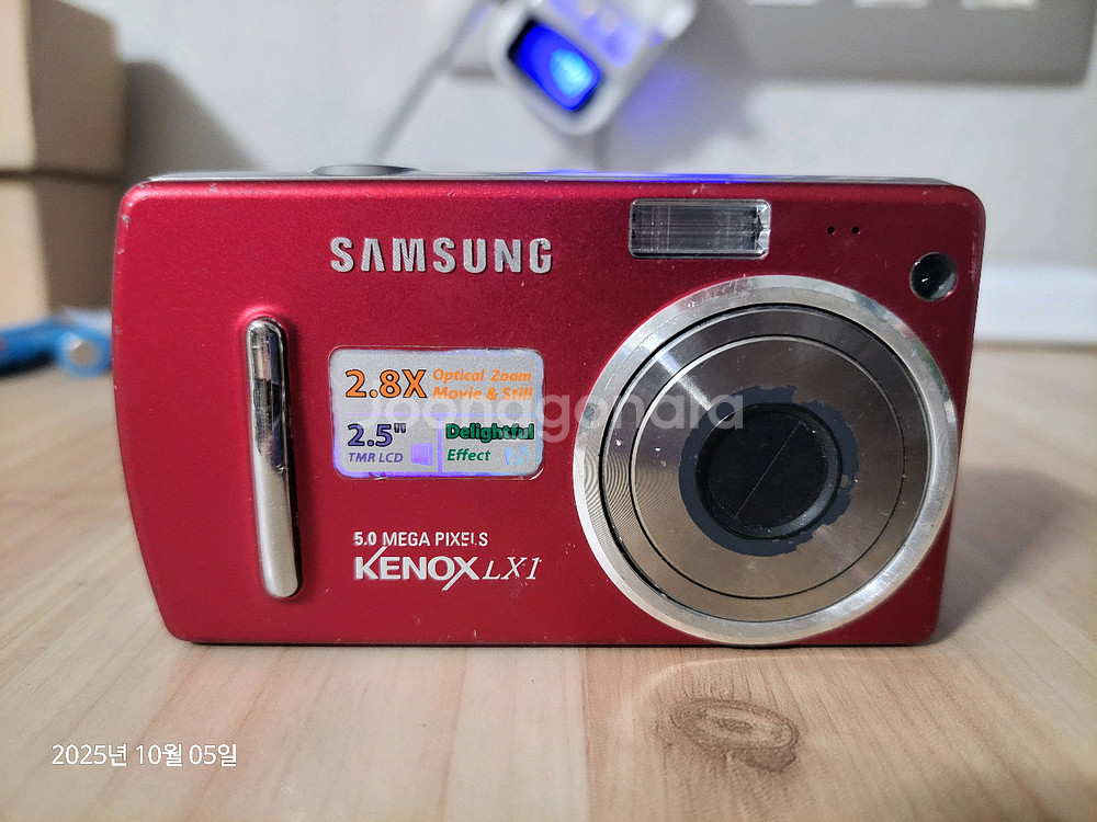 SAMSUNG 캐녹스 LX1 빈티지 디지털카메라--0