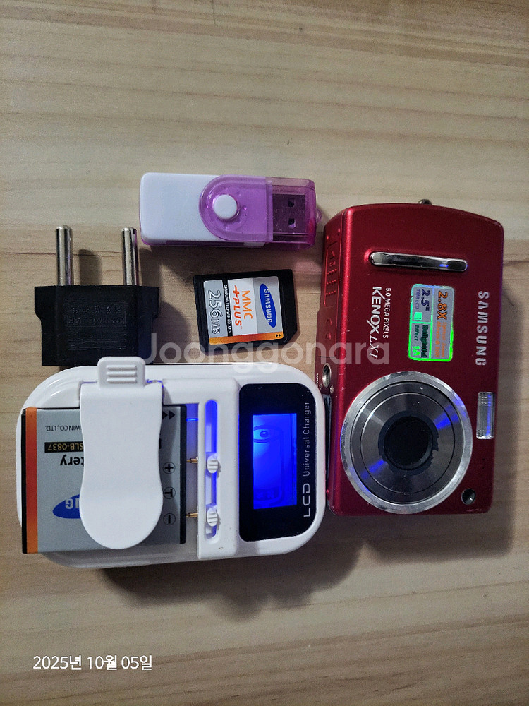 SAMSUNG 캐녹스 LX1 빈티지 디지털카메라--7