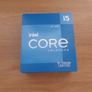 [수원 직거래] 인텔 12600K CPU 팝니다.