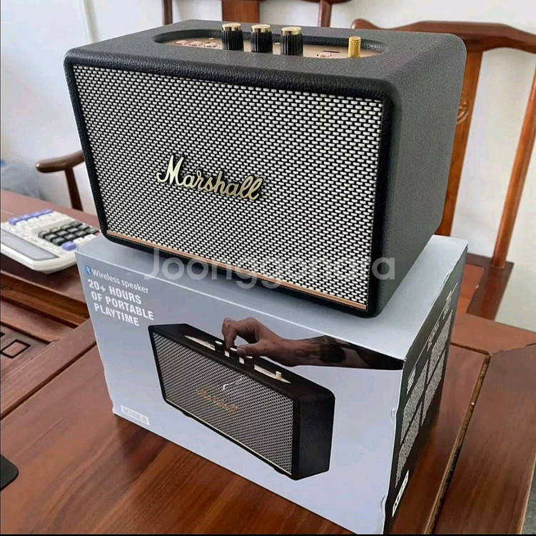 대형 마샬 액톤3 블루투스 스피커 미개봉 새제품 판매--0