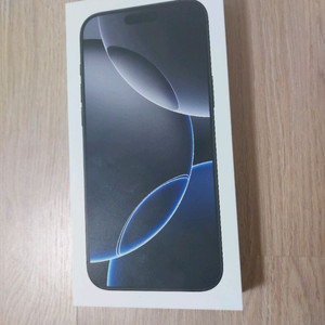 아이폰 16 프로맥스 미국판 언락폰(자급제) 블랙