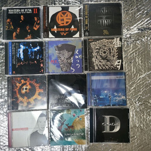 해외 음악 CD 컬렉션 총12장 장르 R&B 힙합재즈