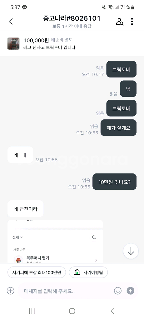 닌자고 브릭토버 차광현 사기꾼--1