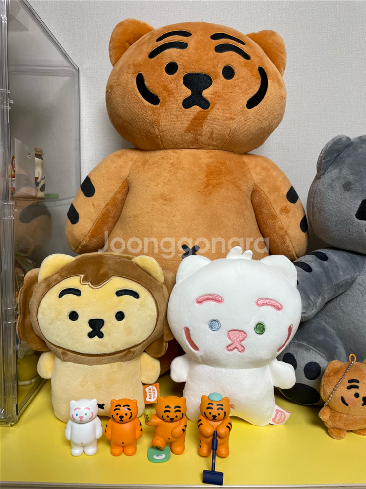 무직타이거 뚱랑이 인형 판매(스탠딩적호,쫀득모찌,키링)--7