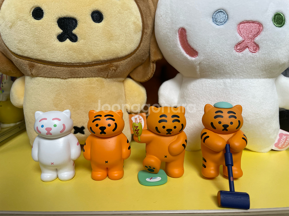 무직타이거 뚱랑이 인형 판매(스탠딩적호,쫀득모찌,키링)--6