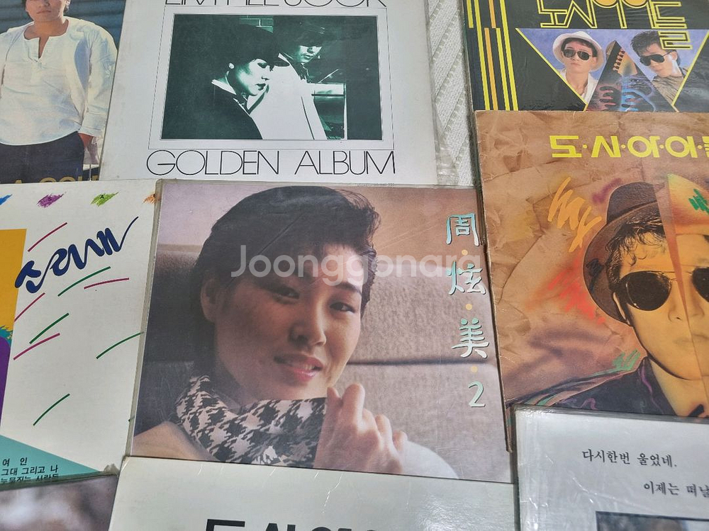 인사이디 턴테이블 + 옛날 가요(나훈아 등) LP판--5