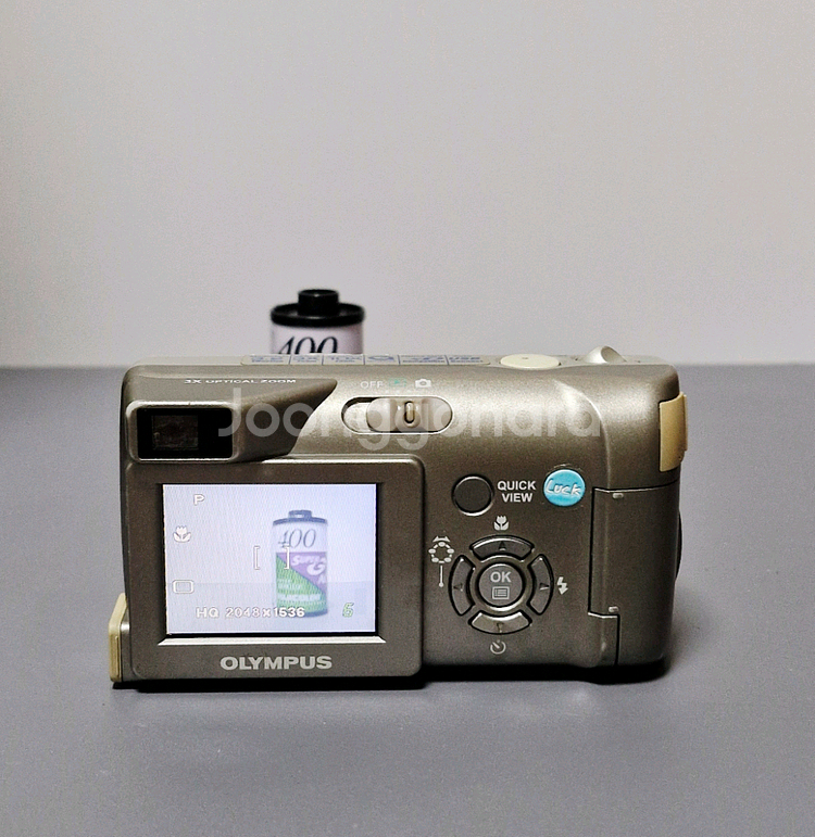 올림푸스 카메디아 C-310 디지털카메라 빈티지디카--6