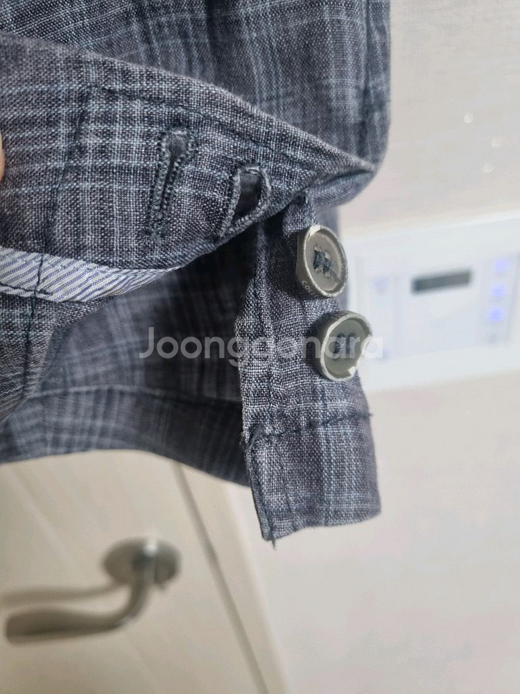 알마니 꼴레지오니 린넨자켓 50(100)사이즈--1