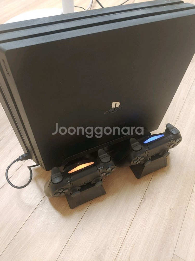 ps4pro 풀박스 컨트롤러2개 내장게임9 충전쿨링팬--1