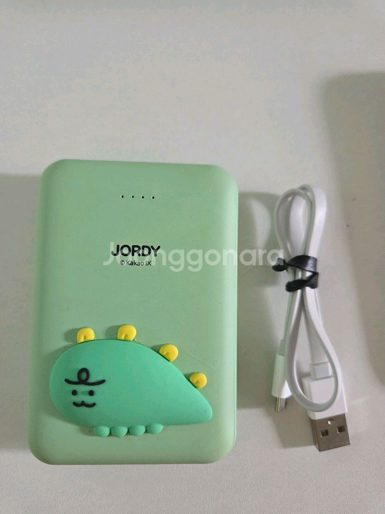 카카오프렌즈 죠르디 보조배터리 10000mah(성능은--0