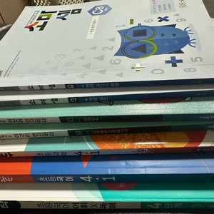 초등 2학년-4학년 문제집(소마셈, 한끝국어 오투과학)