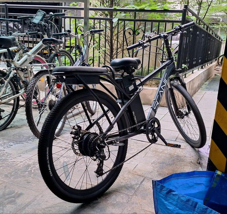 스카닉m180 mtb전기자전거 (상태그냥새것 싸게팝니다)--1