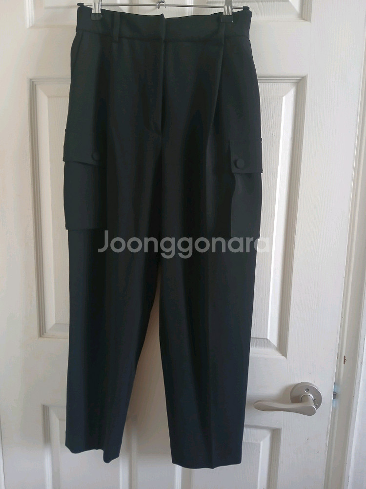 럭키슈에뜨 정장핏 카고바지--4