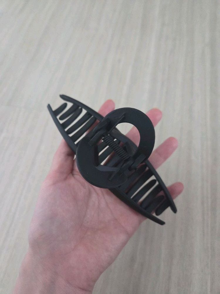 대왕 헤어핀 집게핀(무광블랙)15cm!머리길고숱많은분!--4
