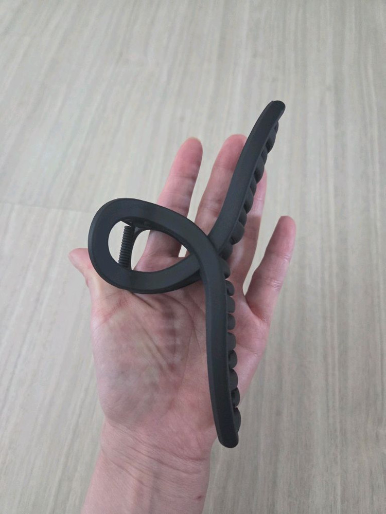 대왕 헤어핀 집게핀(무광블랙)15cm!머리길고숱많은분!--2