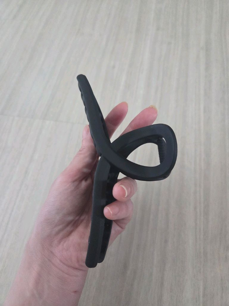 대왕 헤어핀 집게핀(무광블랙)15cm!머리길고숱많은분!--5