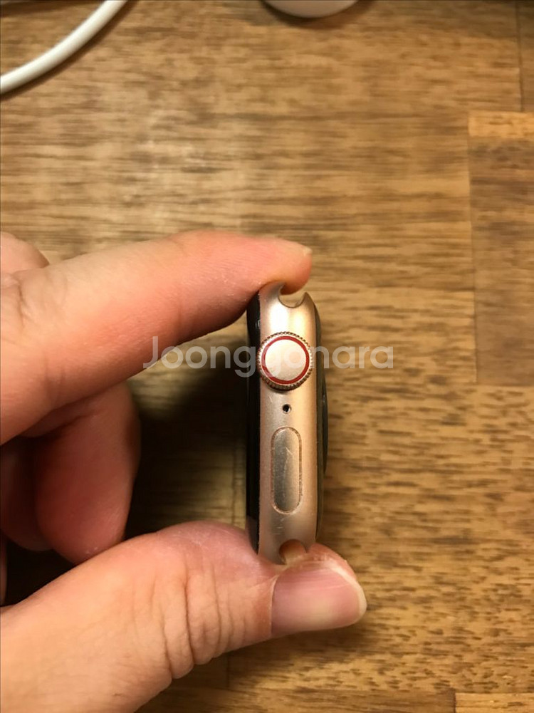 애플워치 SE1 40mm 셀룰러(LTE) 로즈골드--3