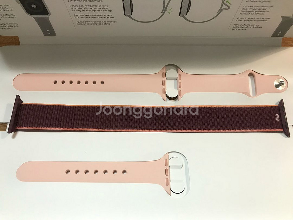 애플워치 SE1 40mm 셀룰러(LTE) 로즈골드--7