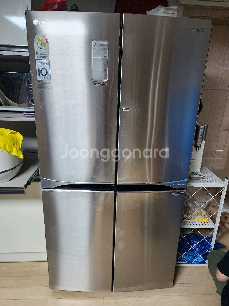 LG 디오스 4도어 냉장고 865L 입니다--0