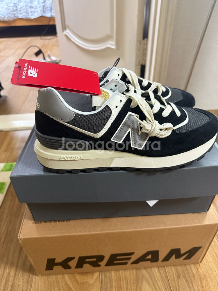 뉴발란스 574 Legacy 블랙 265 새상품--0