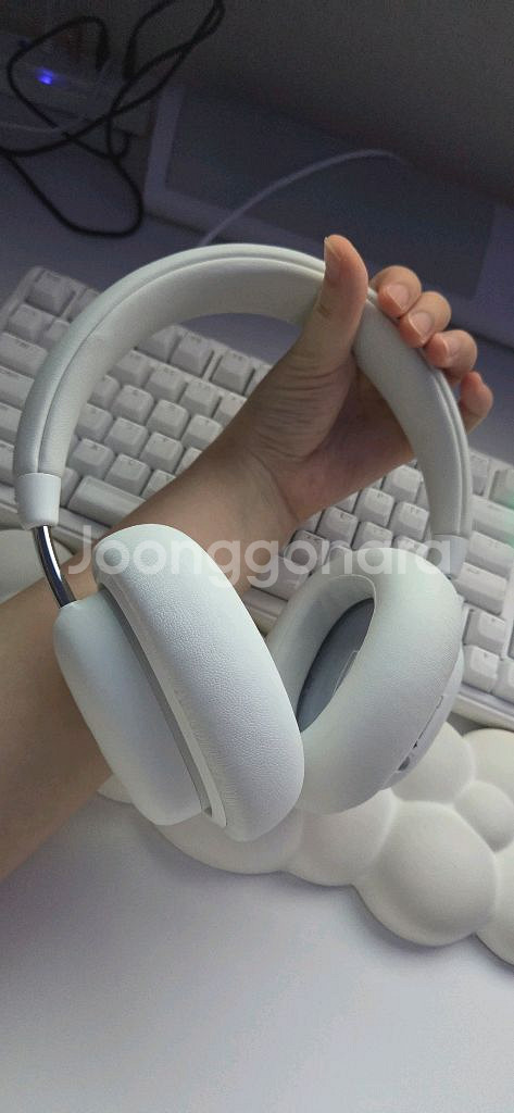 로지텍 G735 화이트 게이밍 헤드셋--0