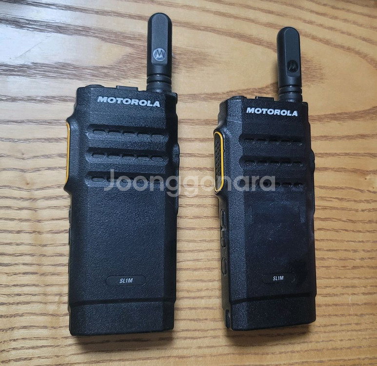 모토로라 SL1M UHF 무전기 2대 (정상 작동, 배--0