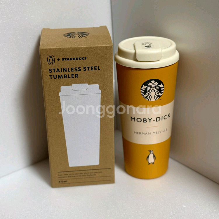 스타벅스 SS 펭귄북스 토비 텀블러 473ml--1