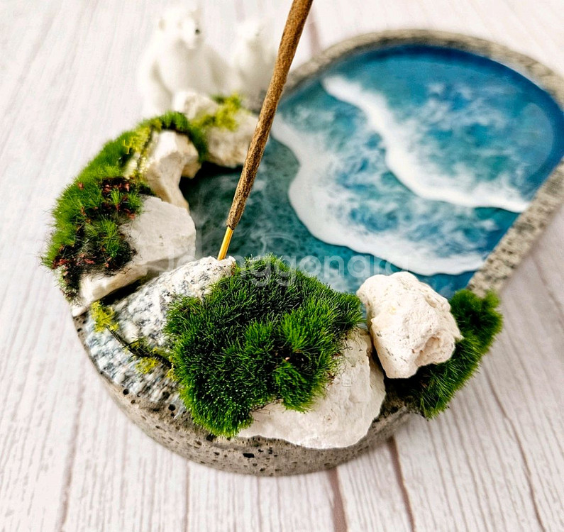 바다섬 인센스홀더 팝니다--1