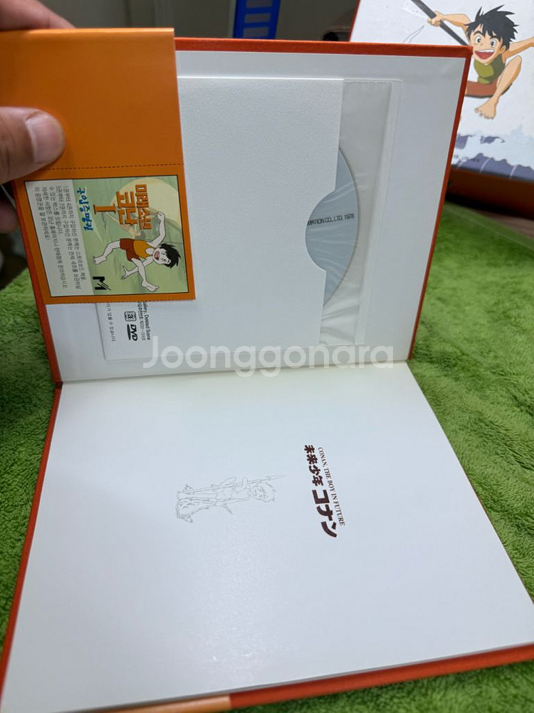 DVD미래소년 코난,스토리보드 전집7disc2001년--2