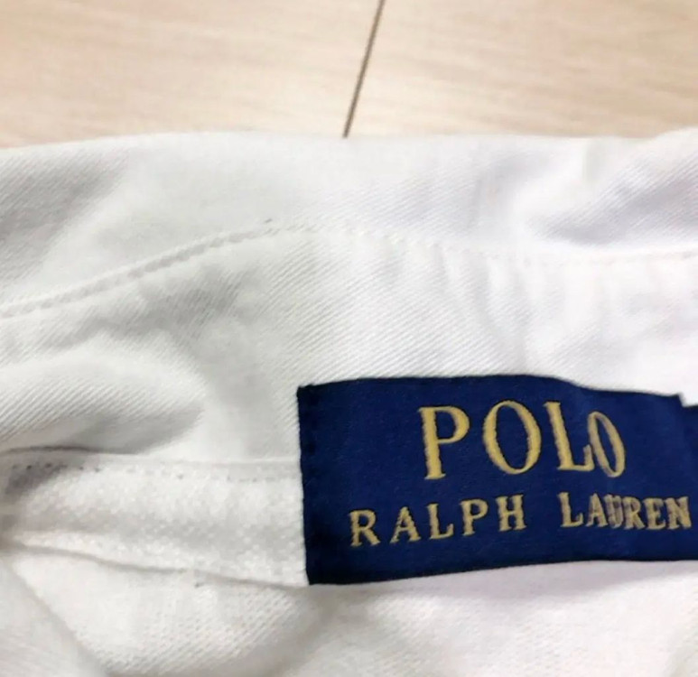 폴로 랄프로렌 럭비 카라 긴팔티 이미지