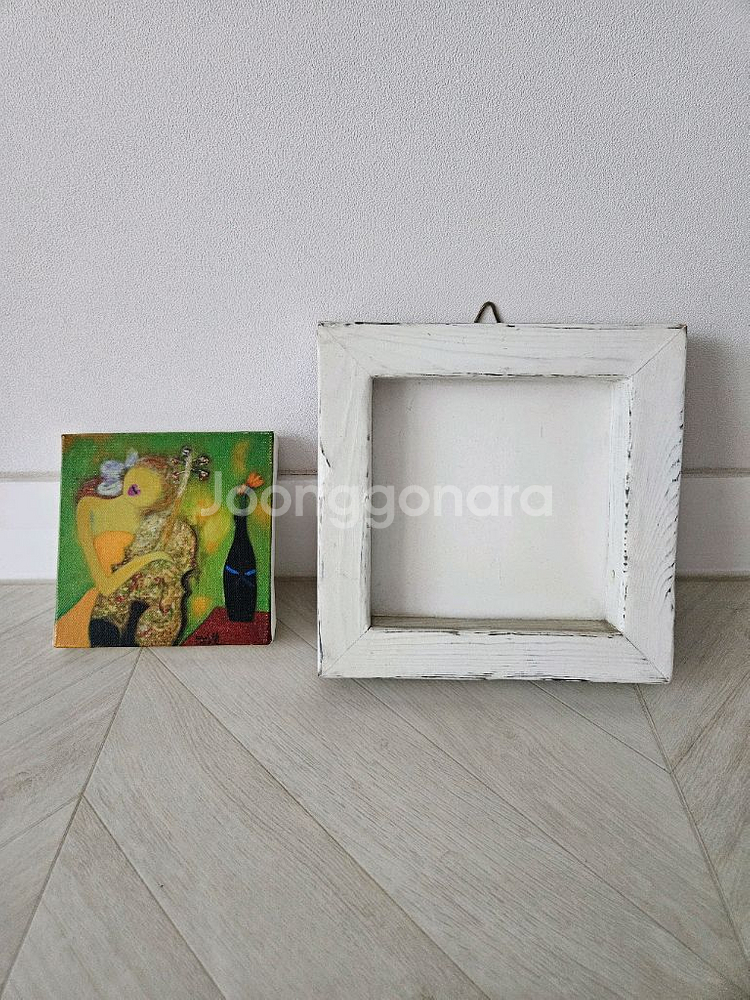 빈티지 액자 그림 3점 세트--3