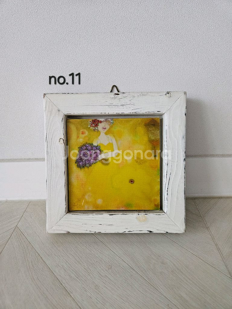 빈티지 액자 그림 3점 세트--4