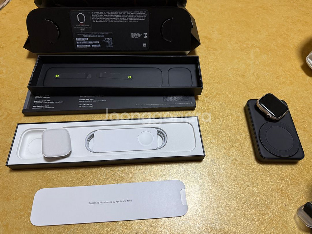 애플워치7 45미리 셀룰러 단순개봉 소장용--0