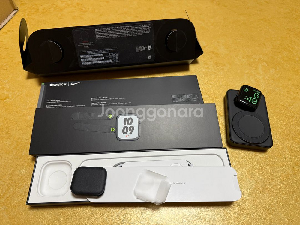 애플워치7 45미리 셀룰러 리퍼 미사용 소장용--0