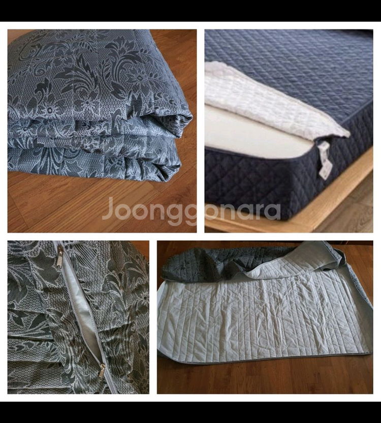 싱글매트리스통째로통커버지퍼가3면으로편리함저렴히1만원--0