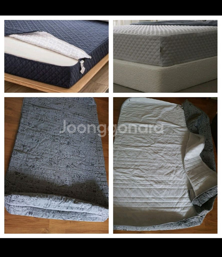 싱글매트리스통째로통커버지퍼가3면으로편리함저렴히1만원--3