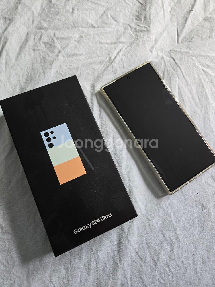 갤럭시 S24 울트라 (자급제) 블루/1 TB 팝니다--0