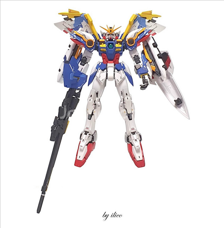 반다이 정품 RG 윙건담 EW 도색작 판매 합니다--5