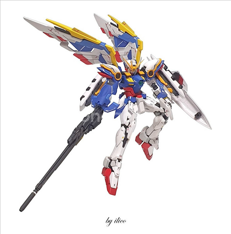 반다이 정품 RG 윙건담 EW 도색작 판매 합니다--3