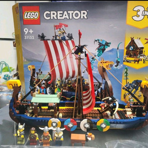 레고정품 31132 바이킹과 미드가르드뱀 중고