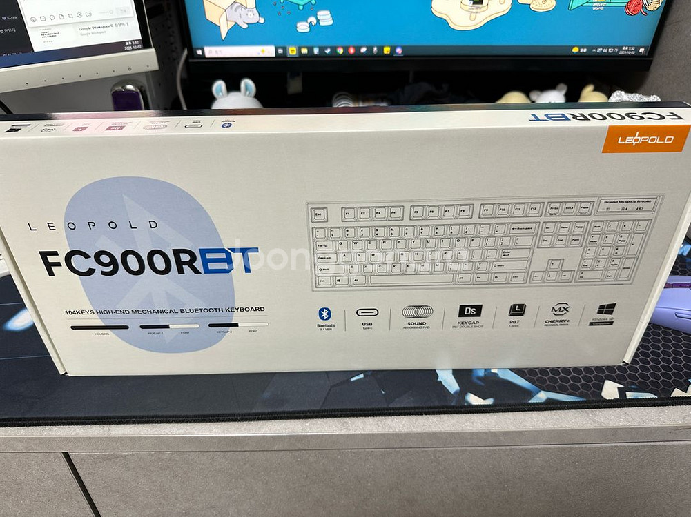 레오폴드 FC900RBT 저소음 적축 104키--1