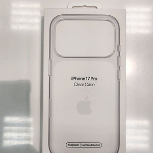 미개봉] 정품 아이폰 17 프로 클리어 케이스 맥세이프