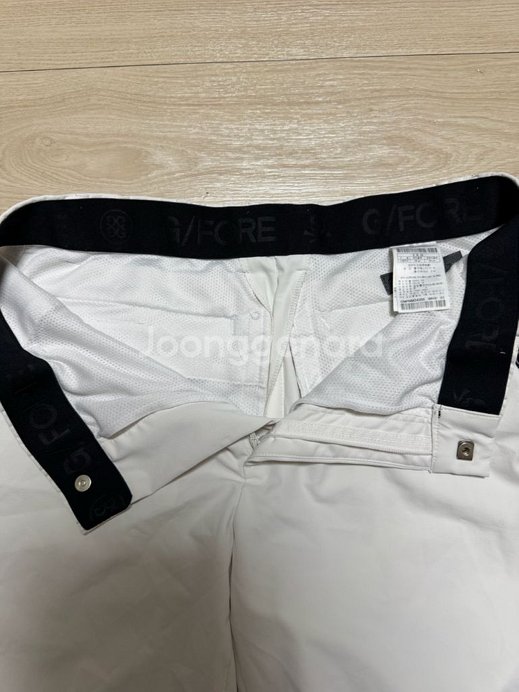 지포어 24S/S 남성 골프 반바지 화이트 78(30)--3