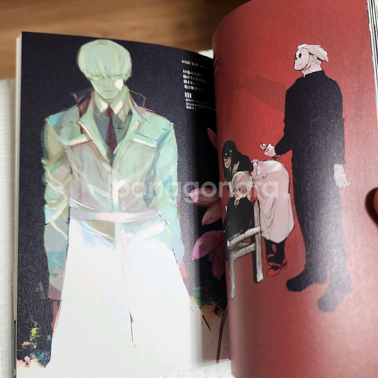 (일본서적) 만화 도쿄구울 zakki 일러스트북--6